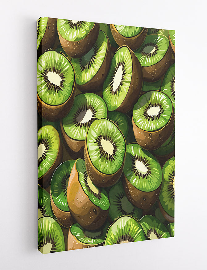 T683 Kiwi Canvas Art Prints, T-Shirts, Posters, and Mugs, Cushion Cover