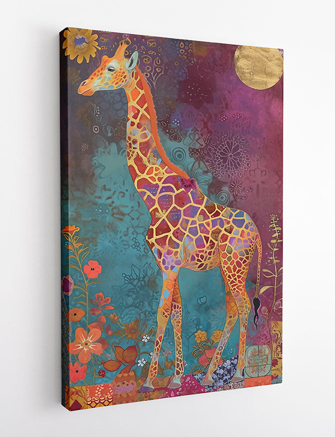 T804 giraffe Canvas Art Prints, T-Shirts, Posters, and Mugs, Cushion Cover