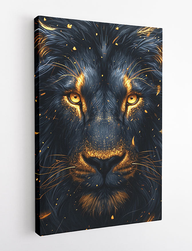 T879 Lion Canvas Art Prints, T-Shirts, Posters, and Mugs, Cushion Cover