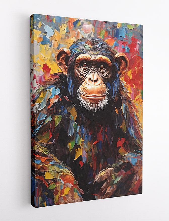 T627 Monkey Canvas Art Prints, T-Shirts, Posters, and Mugs, Cushion Cover