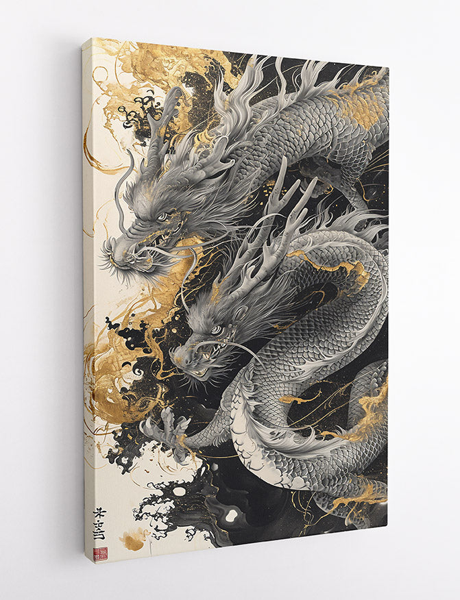 T600 Dragon Canvas Art Prints, T-Shirts, Posters, and Mugs, Cushion Cover