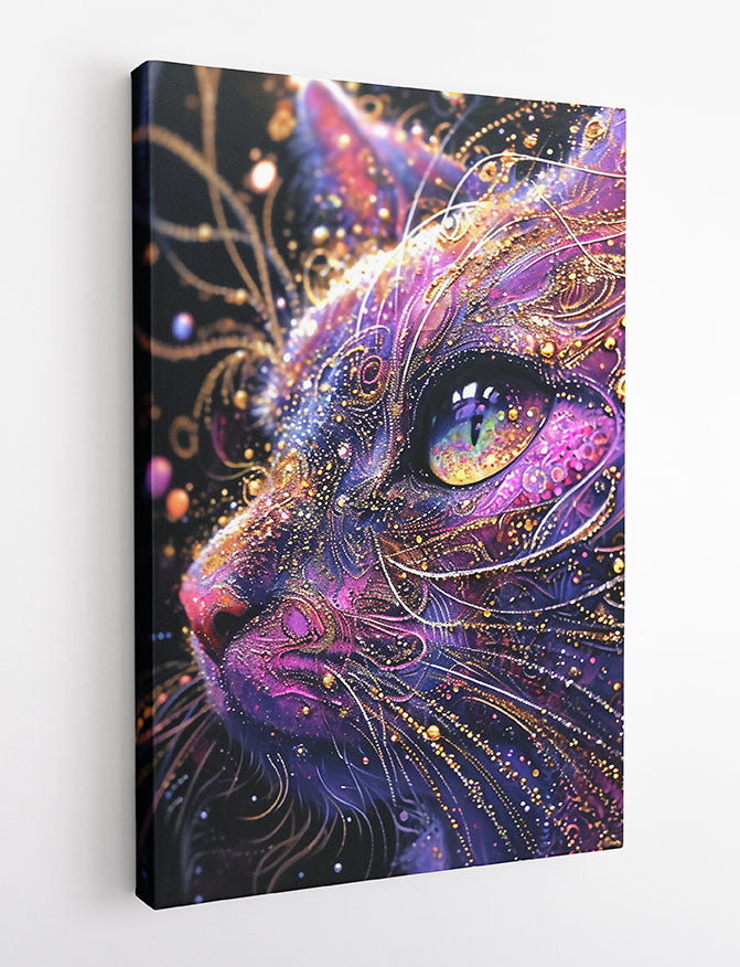 T915 Cat Canvas Art Prints, T-Shirts, Posters, and Mugs, Cushion Cover