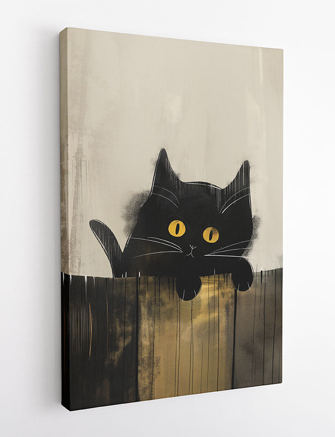 T975 Cat Canvas Art Prints, T-Shirts, Posters, and Mugs, Cushion Cover