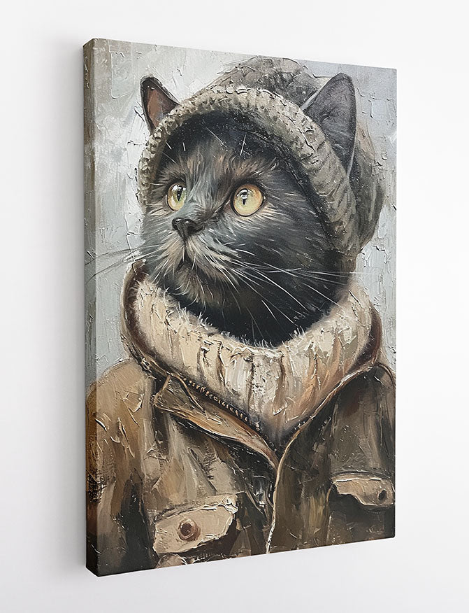 T937 Cat Canvas Art Prints, T-Shirts, Posters, and Mugs, Cushion Cover