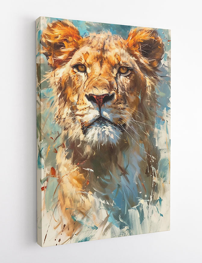 T888 Lion Canvas Art Prints, T-Shirts, Posters, and Mugs, Cushion Cover