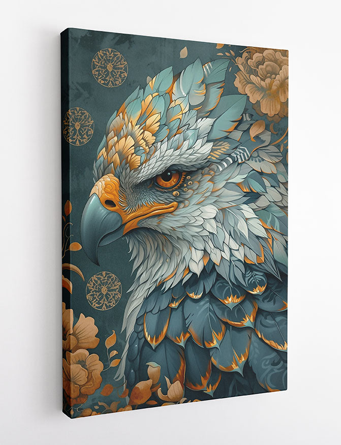 T904 Bird of Prey Canvas Art Prints, T-Shirts, Posters, and Mugs, Cushion Cover