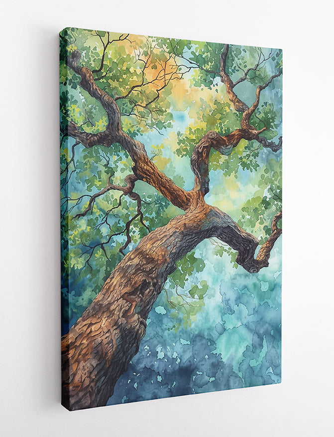 T665 Tree Canvas Art Prints, T-Shirts, Posters, and Mugs, Cushion Cover