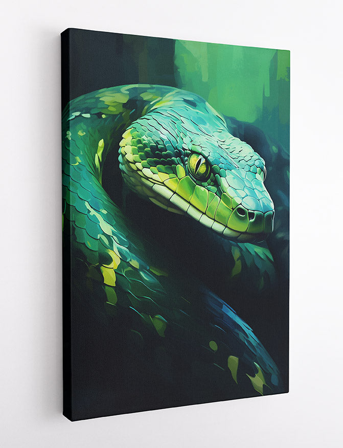 T636 Snake Canvas Art Prints, T-Shirts, Posters, and Mugs, Cushion Cover