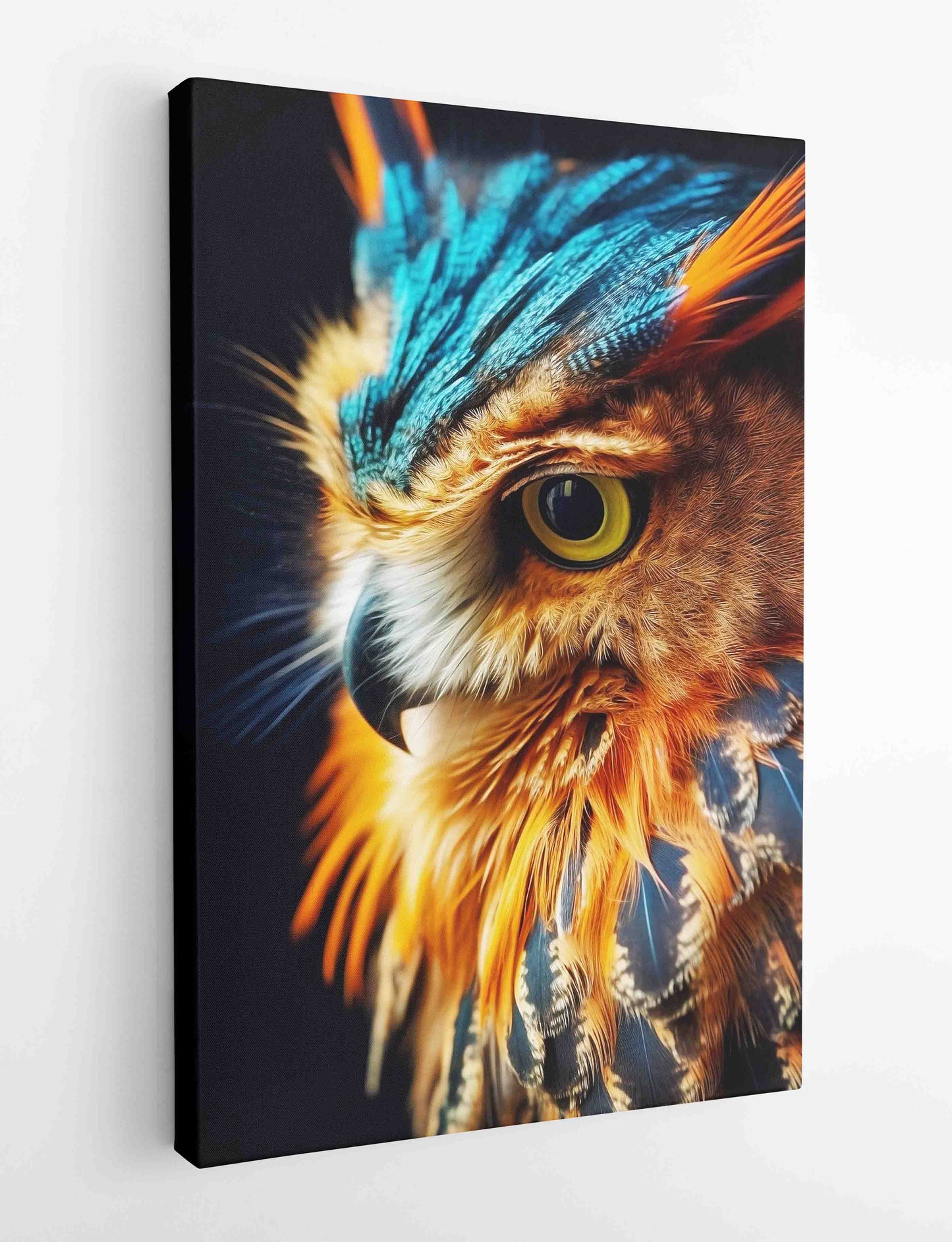 T405 Owl Canvas Art Prints, T-Shirts, Posters, and Mugs, Cushion Cover Expressive Collection