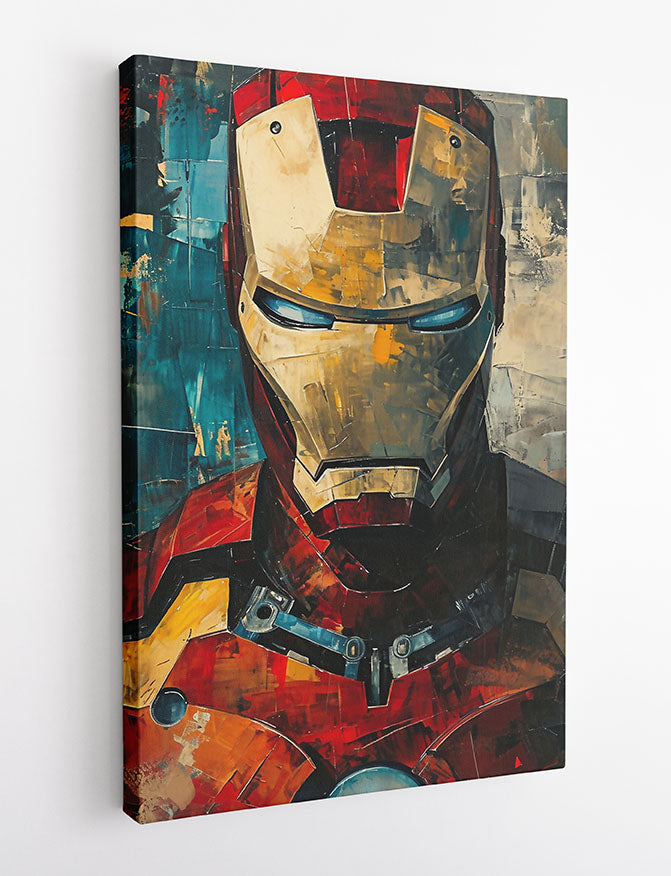 P336 Iron Man Canvas Art Prints, T-Shirts, Posters, and Mugs, Cushion Cover