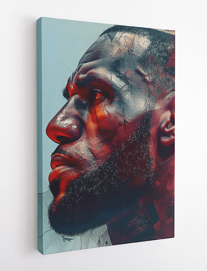 P367 LeBron James Canvas Art Prints, T-Shirts, Posters, and Mugs, Cushion Cover