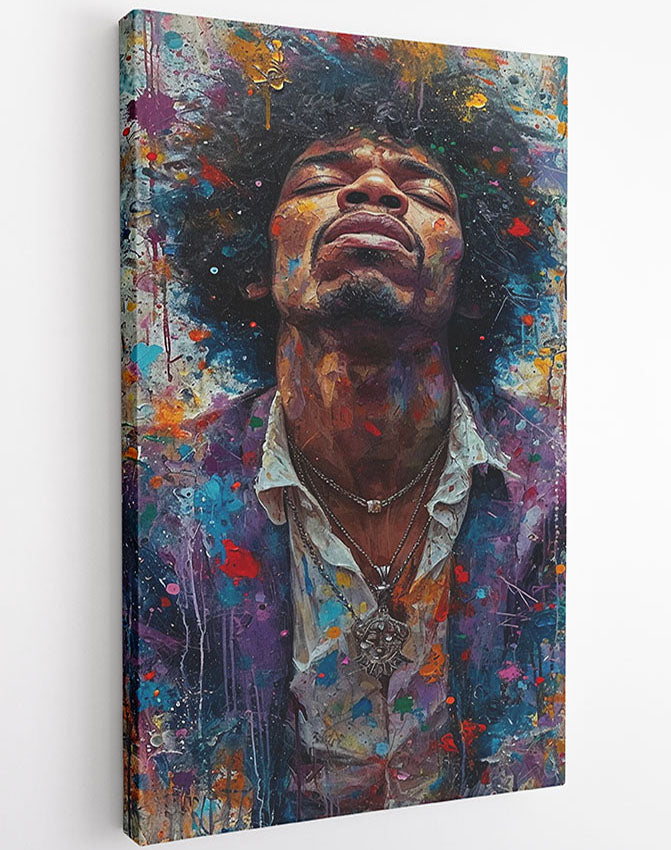 P368 Jimi Hendrix Canvas Art Prints, T-Shirts, Posters, and Mugs, Cushion Cover