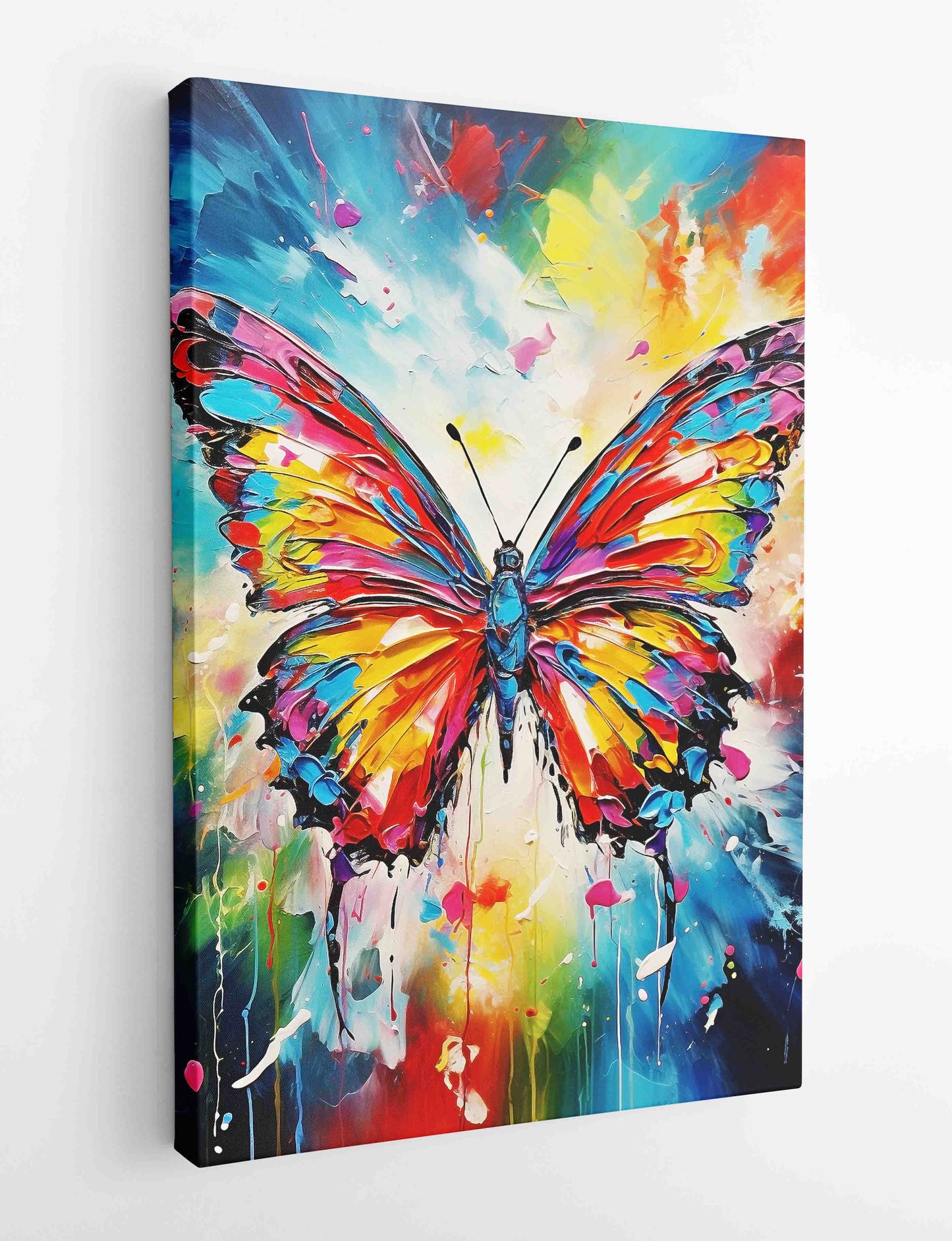 T462 Butterfly Canvas Art Prints, T-Shirts, Posters, and Mugs, Cushion Cover Expressive Collection