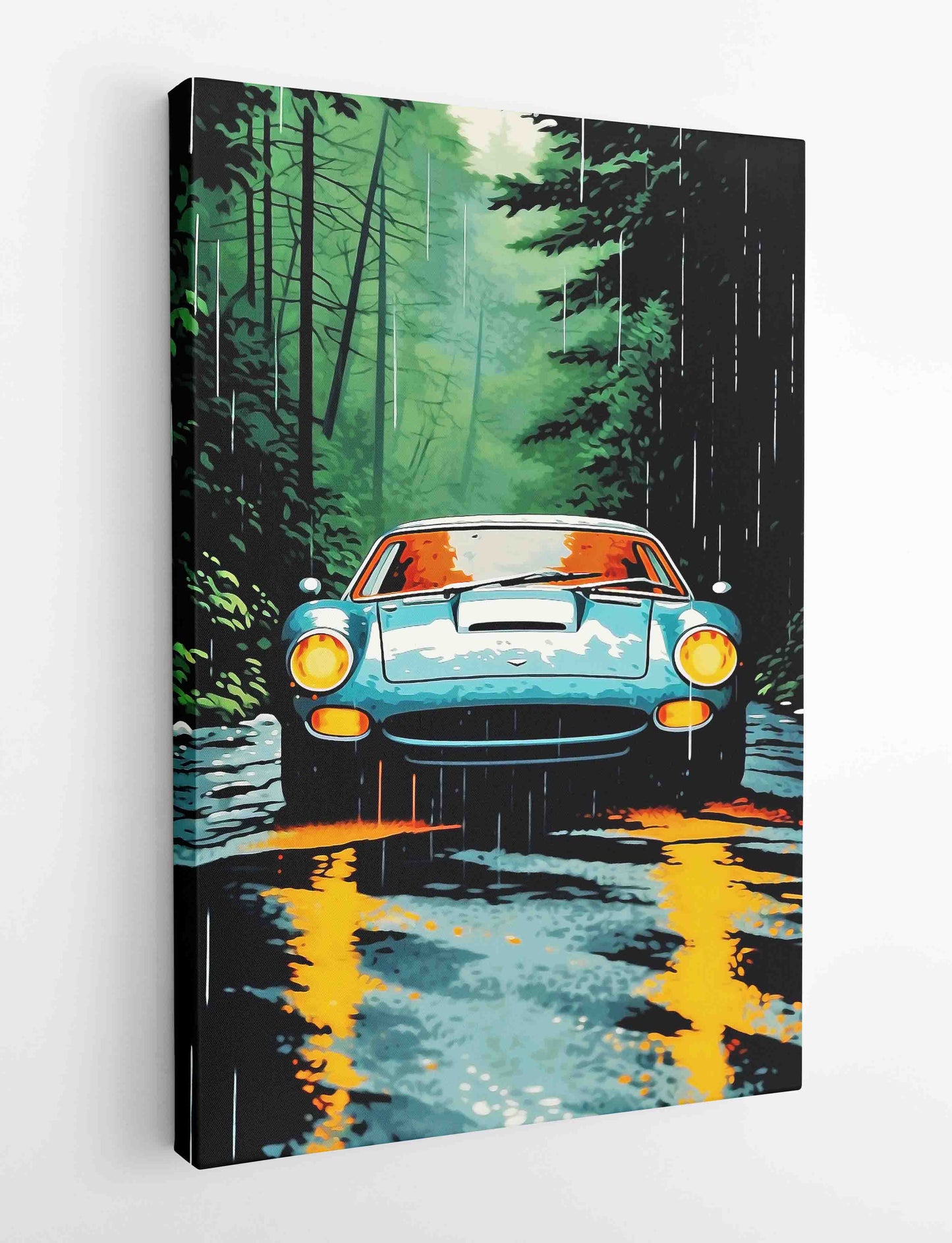 T477 CAR Canvas Art Prints, T-Shirts, Posters, and Mugs, Cushion Cover Expressive Collection