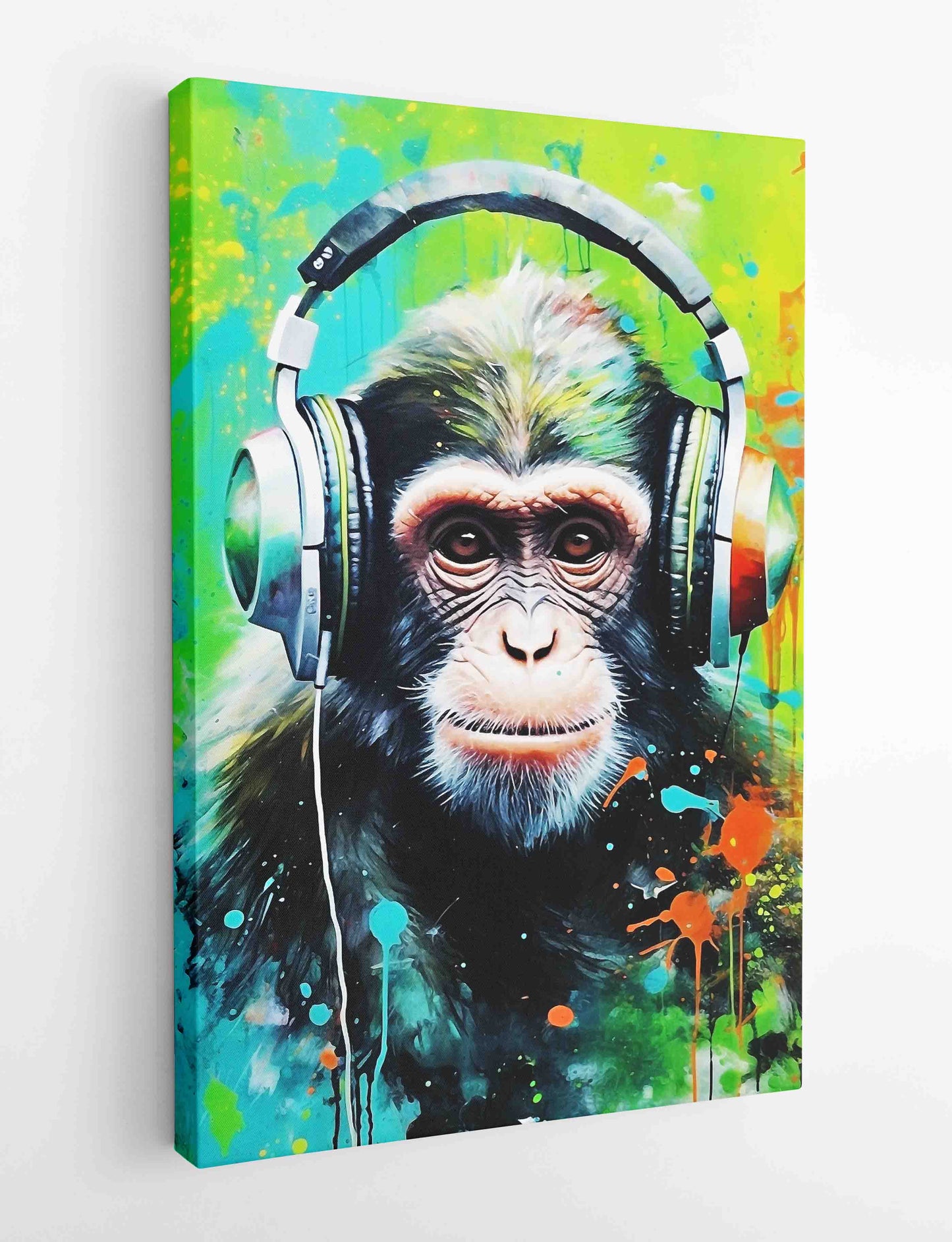 T481 Monkey Canvas Art Prints, T-Shirts, Posters, and Mugs, Cushion Cover Expressive Collection