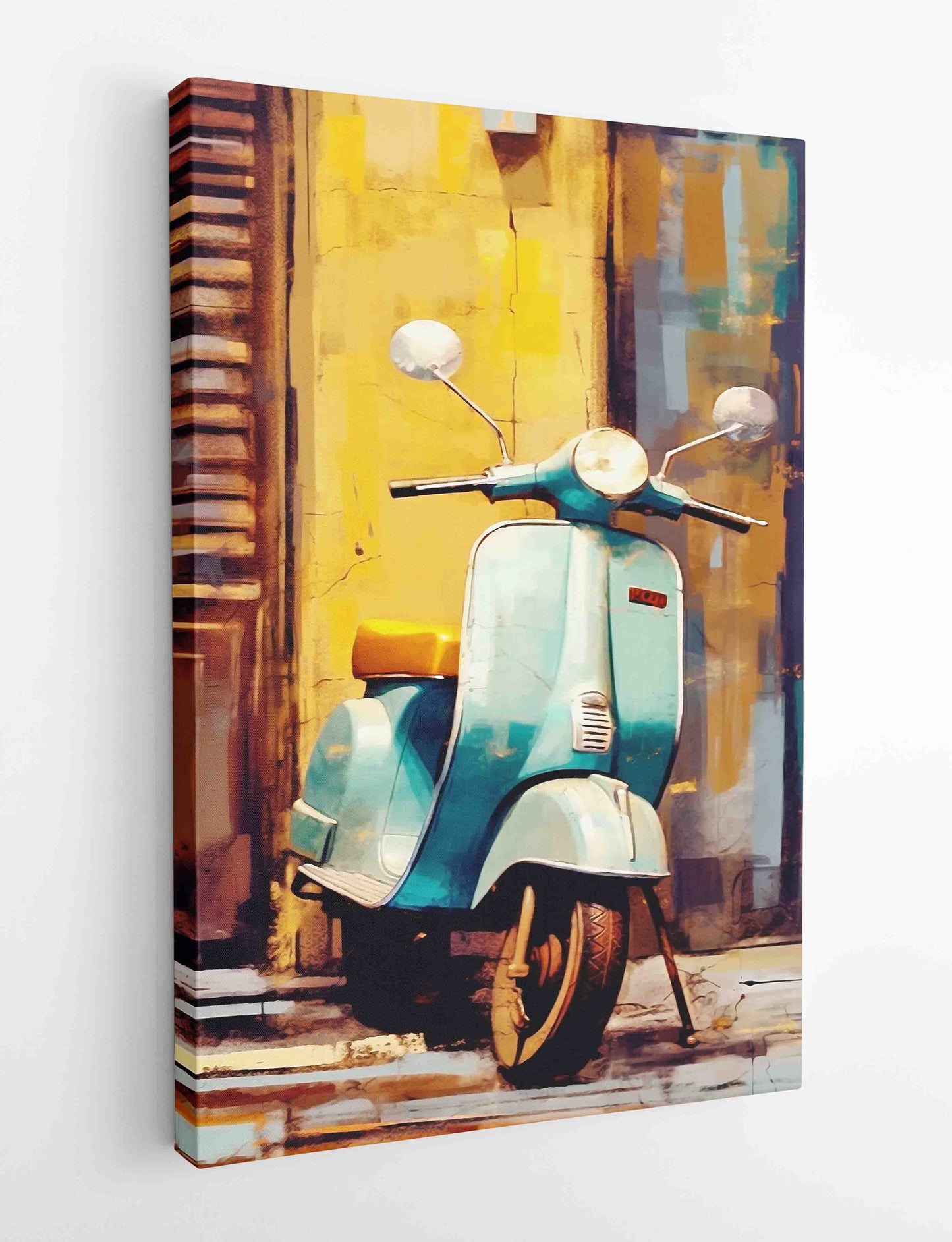 T485 Motorbike Canvas Art Prints, T-Shirts, Posters, and Mugs, Cushion Cover Expressive Collection