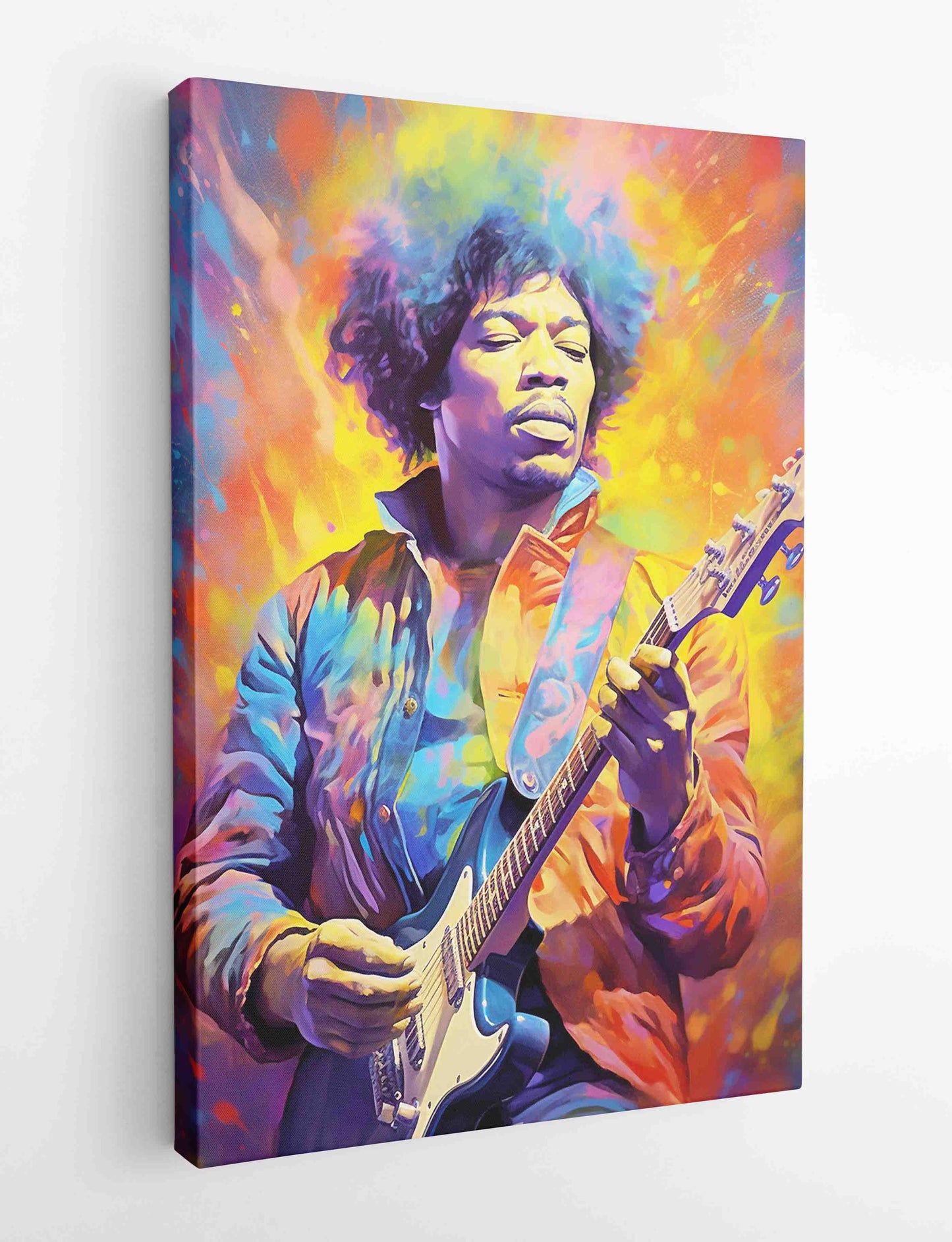 P298 Jimi Hendrix Canvas Art Prints, T-Shirts, Posters, and Mugs, Cushion Cover Expressive Collection