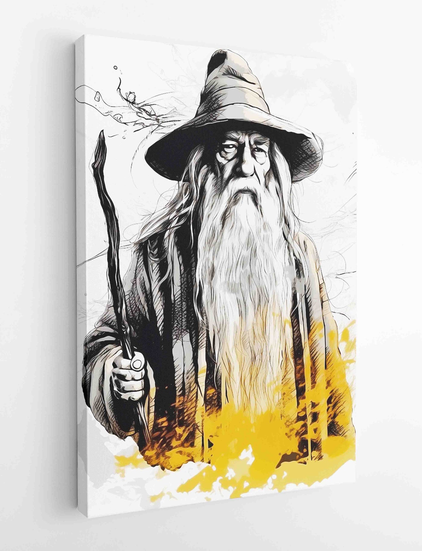 P292 Gandalf Canvas Art Prints, T-Shirts, Posters, and Mugs, Cushion Cover Expressive Collection