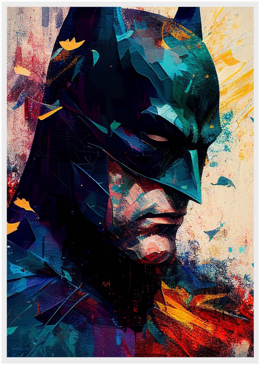 P134 Batman Canvas Art Prints, T-Shirts, Posters, and Mugs, Cushion Cover Expressive Collection