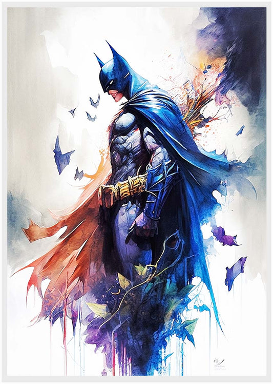 P140 Batman Canvas Art Prints, T-Shirts, Posters, and Mugs, Cushion Cover Expressive Collection