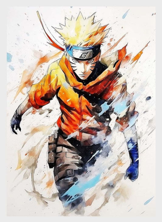 P200 Naruto Uzumaki Canvas Art Prints, T-Shirts, Posters, and Mugs, Cushion Cover Expressive Collection