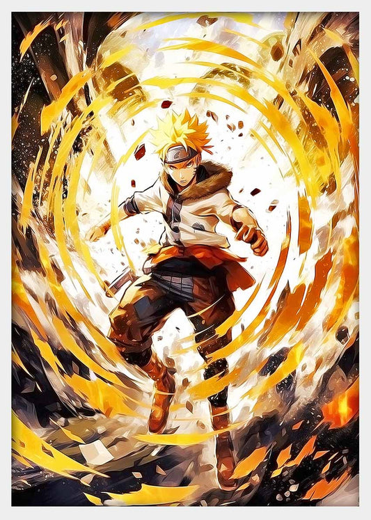 P205 Naruto Uzumaki Canvas Art Prints, T-Shirts, Posters, and Mugs, Cushion Cover Expressive Collection