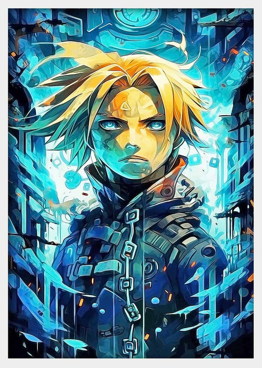 P216 Edward Elric Canvas Art Prints, T-Shirts, Posters, and Mugs, Cushion Cover Expressive Collection