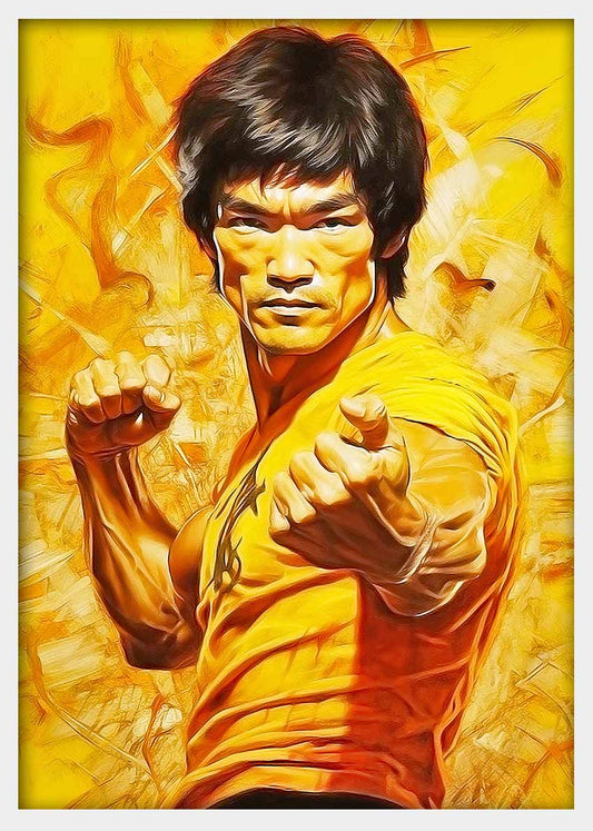 P239 Bruce Lee Canvas Art Prints, T-Shirts, Posters, and Mugs, Cushion Cover Expressive Collection