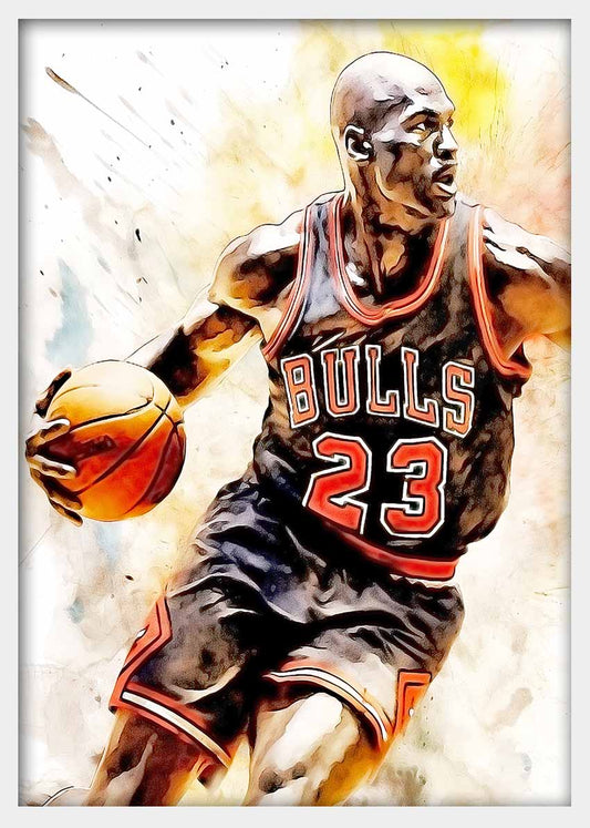 P254 Michael Jordan Canvas Art Prints, T-Shirts, Posters, and Mugs, Cushion Cover Expressive Collection