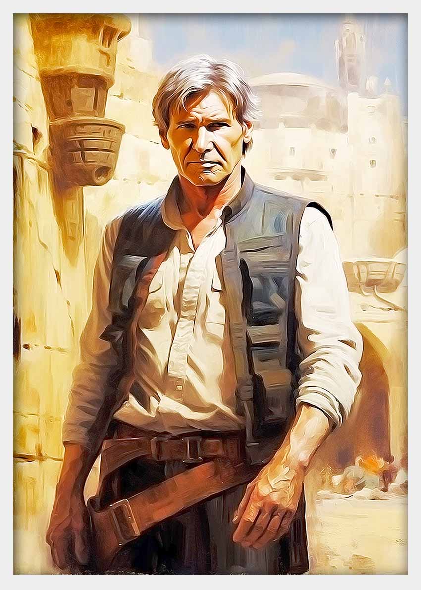 P257 Harrison Ford Canvas Art Prints, T-Shirts, Posters, and Mugs, Cushion Cover Expressive Collection