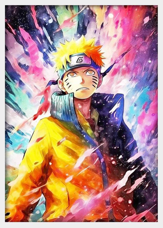 P261 Naruto Uzumaki Canvas Art Prints, T-Shirts, Posters, and Mugs, Cushion Cover Expressive Collection