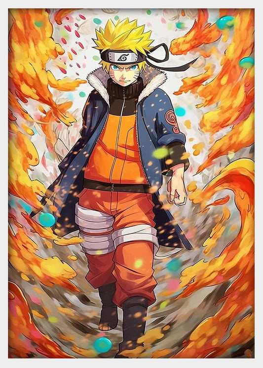 P265 Naruto Uzumaki Canvas Art Prints, T-Shirts, Posters, and Mugs, Cushion Cover Expressive Collection