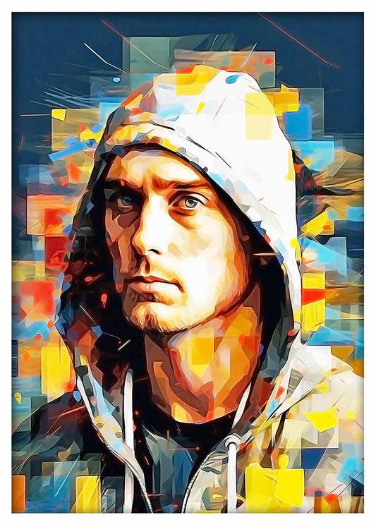 P287 Eminem Canvas Art Prints, T-Shirts, Posters, and Mugs, Cushion Cover Expressive Collection