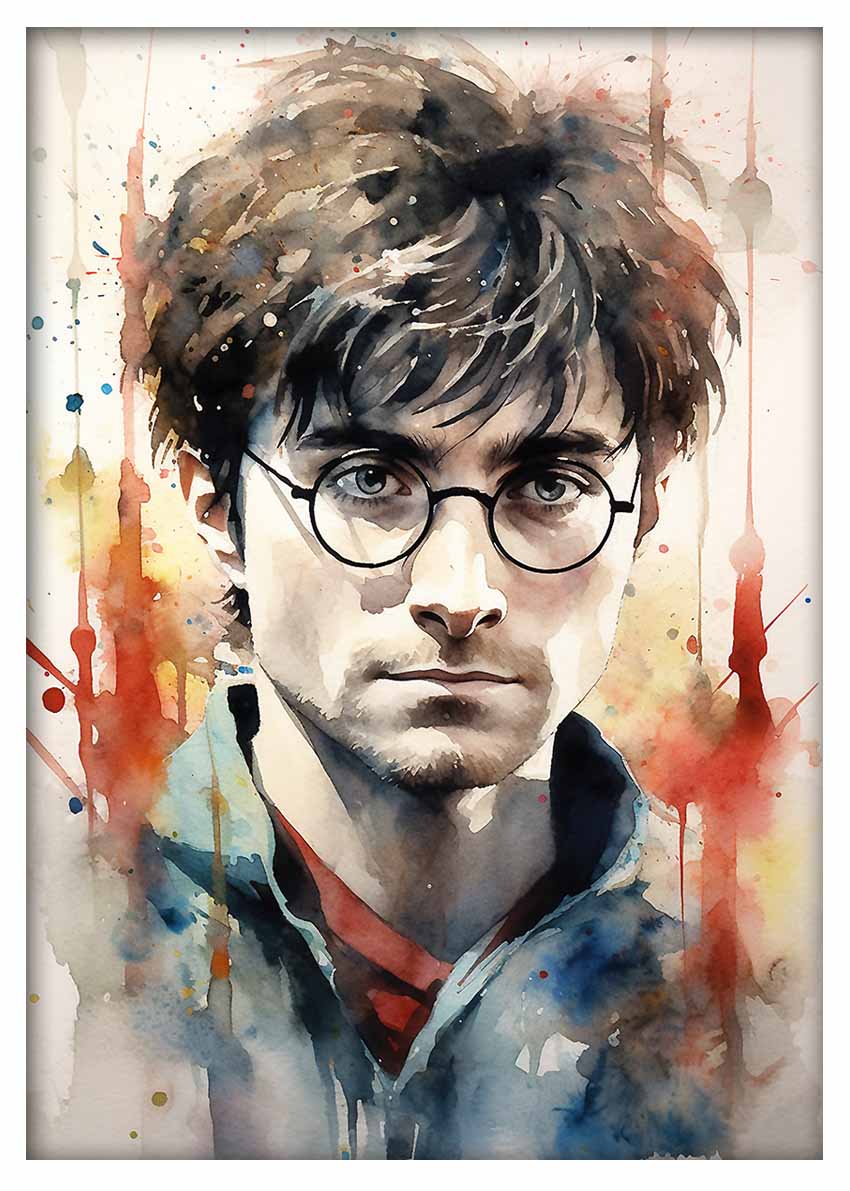 P318 Harry Potter Canvas Art Prints, T-Shirts, Posters, and Mugs, Cushion Cover