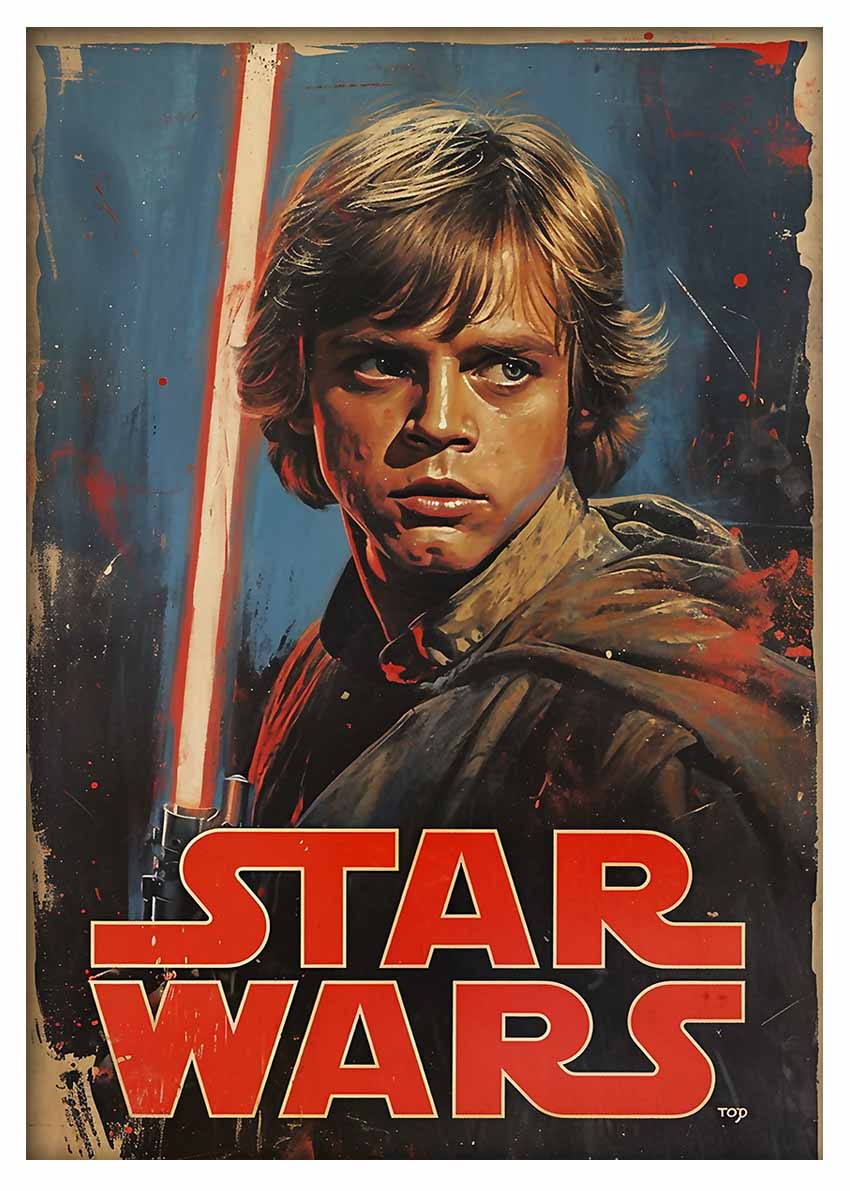 P335 Star Wars Canvas Art Prints, T-Shirts, Posters, and Mugs, Cushion Cover