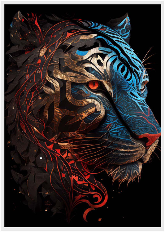 T99 Lion Canvas Art Prints, T-Shirts, Posters, and Mugs, Cushion Cover Expressive Collection