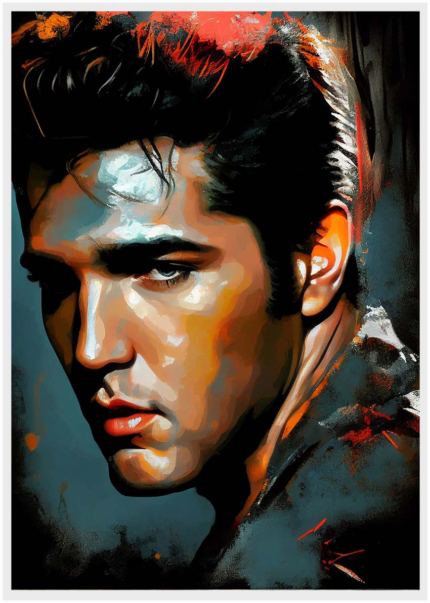 P16 Elvis Presley Canvas Art Prints, T-Shirts, Posters, and Mugs, Cushion Cover Expressive Collection