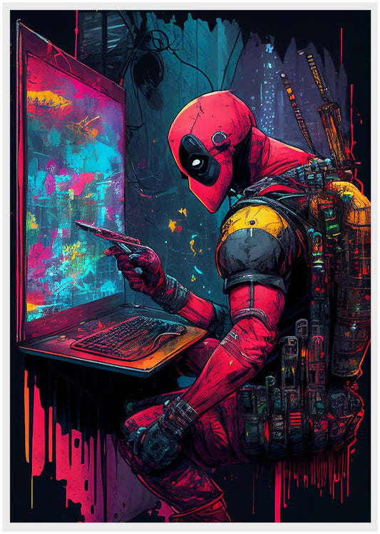 P37 Deadpool Canvas Art Prints, T-Shirts, Posters, and Mugs, Cushion Cover Expressive Collection