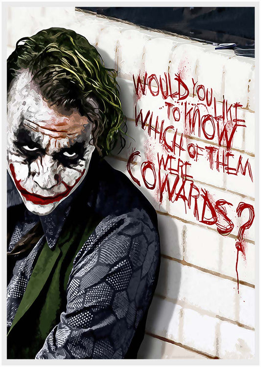 P49 Joker Canvas Art Prints, T-Shirts, Posters, and Mugs, Cushion Cover Expressive Collection