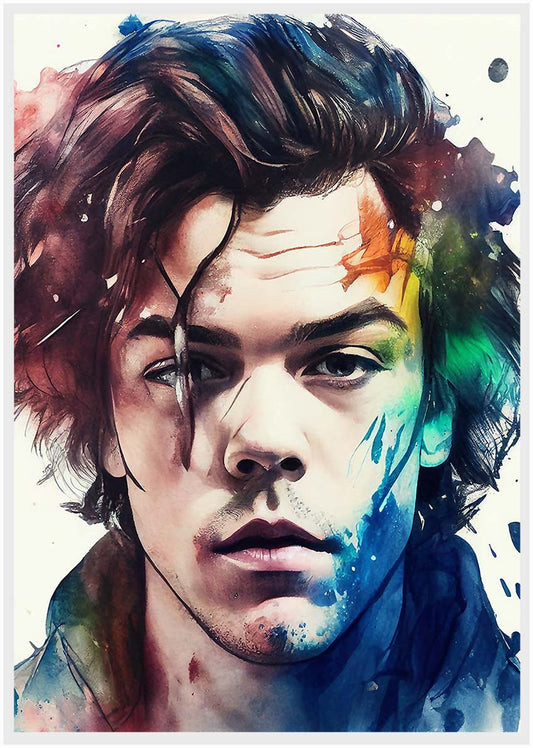 P62 Harry Styles Canvas Art Prints, T-Shirts, Posters, and Mugs, Cushion Cover Expressive Collection