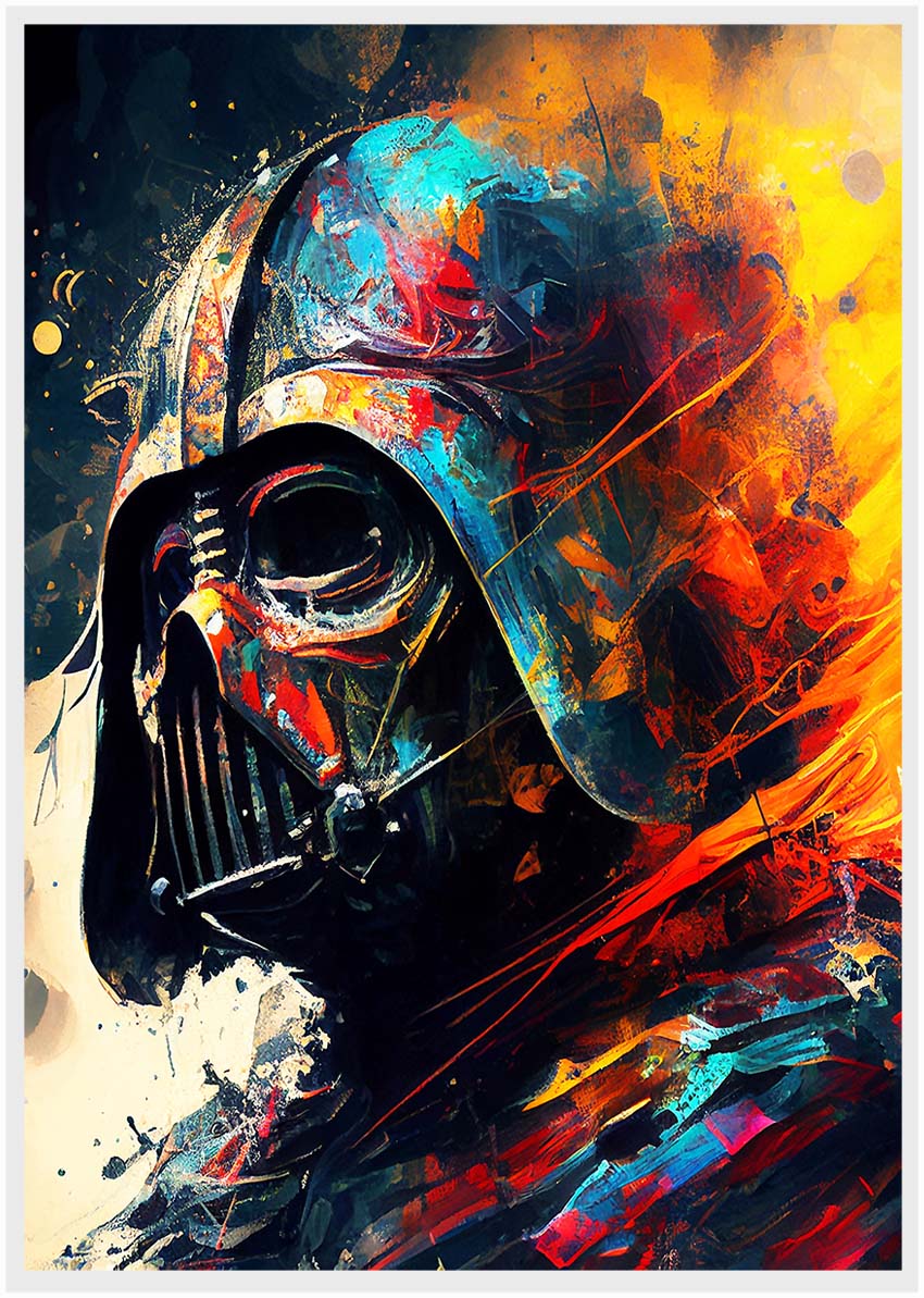 P74 Darth Vader Canvas Art Prints, T-Shirts, Posters, and Mugs, Cushion Cover Expressive Collection