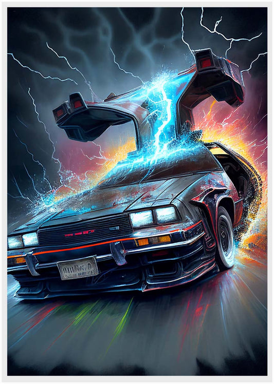 P8 Back to the Future Canvas Art Prints, T-Shirts, Posters, and Mugs, Cushion Cover Expressive Collection