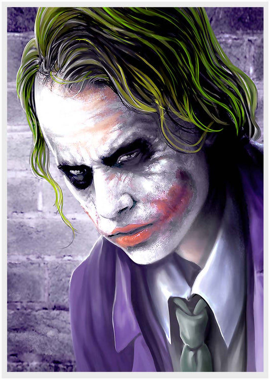 P95 Joker Canvas Art Prints, T-Shirts, Posters, and Mugs, Cushion Cover Expressive Collection