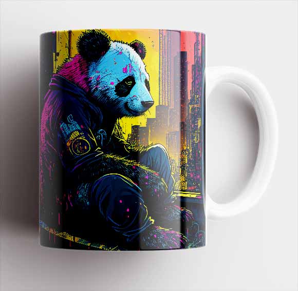 T1 Panda Canvas Art Prints, T-Shirts, Posters, and Mugs, Cushion Cover Expressive Collection