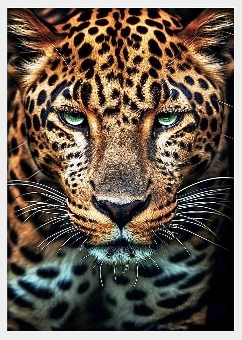 T332 Jaguar Canvas Art Prints, T-Shirts, Posters, and Mugs, Cushion Cover Expressive Collection