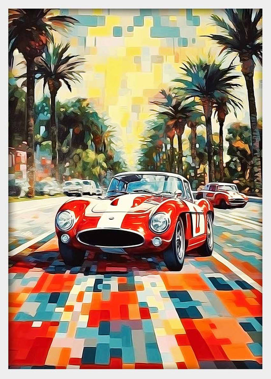 T359 Racing Car Canvas Art Prints, T-Shirts, Posters, and Mugs, Cushion Cover Expressive Collection