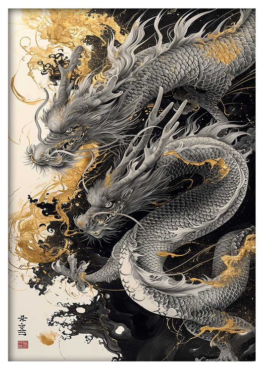 T600 Dragon Canvas Art Prints, T-Shirts, Posters, and Mugs, Cushion Cover