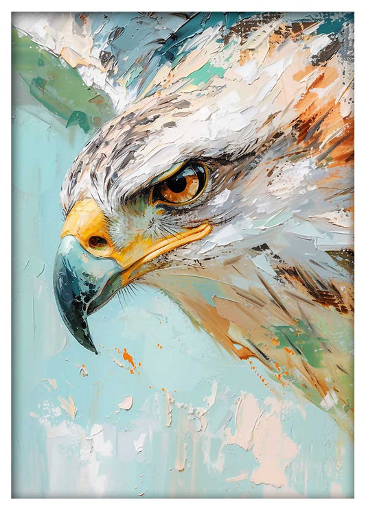 T884 Bird of prey Canvas Art Prints, T-Shirts, Posters, and Mugs, Cushion Cover