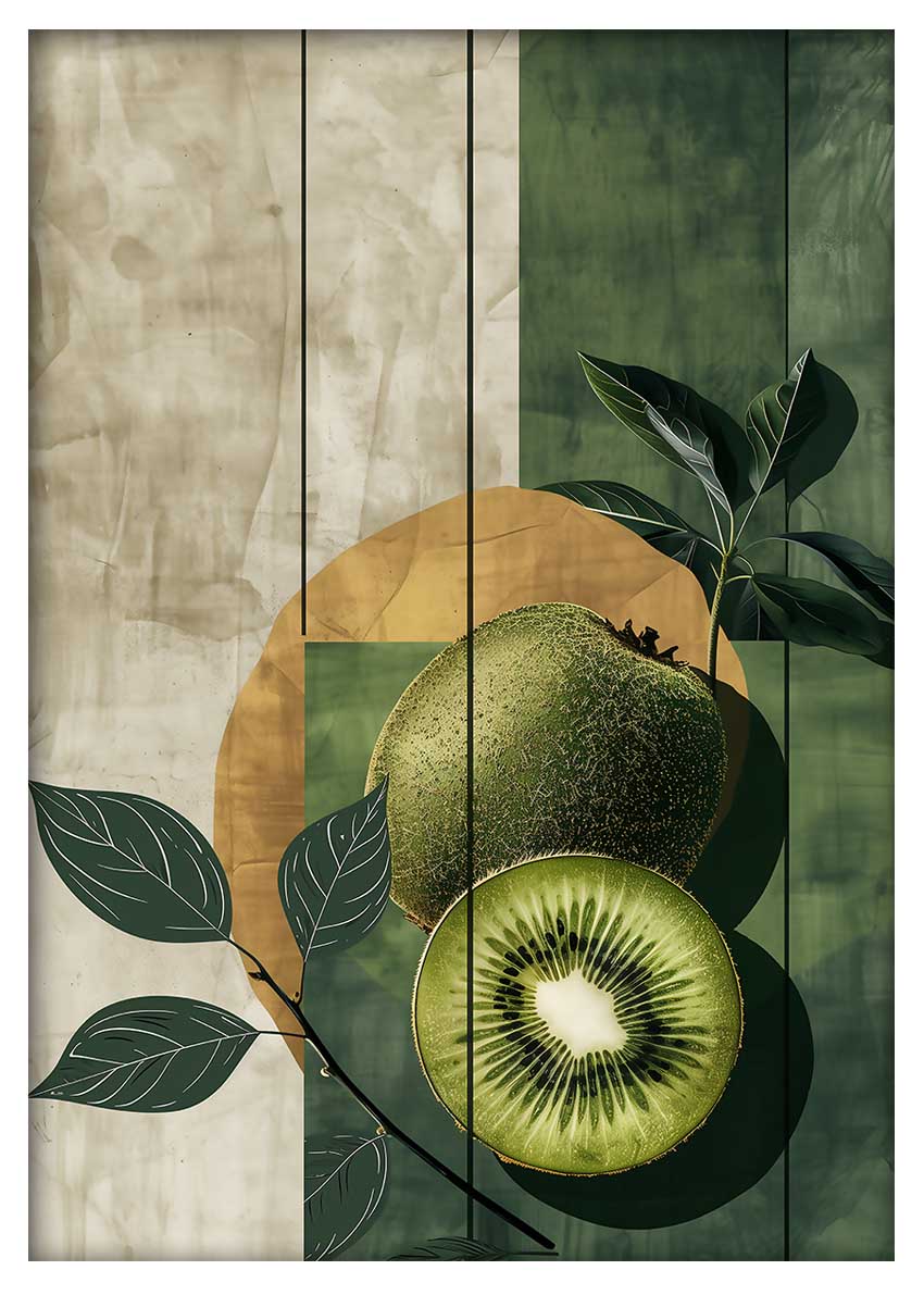 T886 Kiwi Canvas Art Prints, T-Shirts, Posters, and Mugs, Cushion Cover