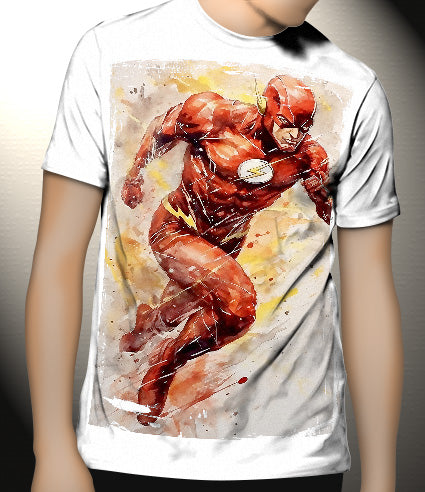 P288 The Flash Canvas Art Prints, T-Shirts, Posters, and Mugs, Cushion Cover Expressive Collection